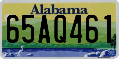 AL license plate 65AQ461