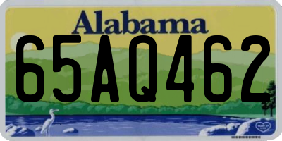 AL license plate 65AQ462