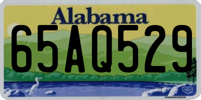 AL license plate 65AQ529