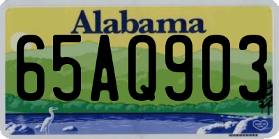 AL license plate 65AQ903
