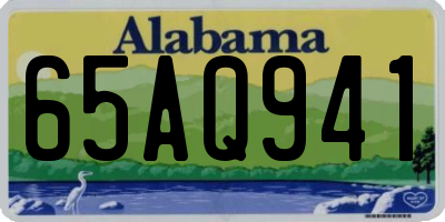 AL license plate 65AQ941