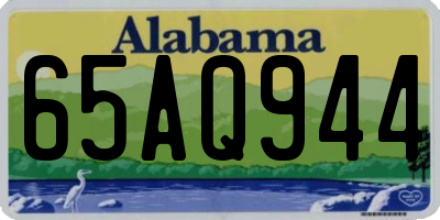 AL license plate 65AQ944