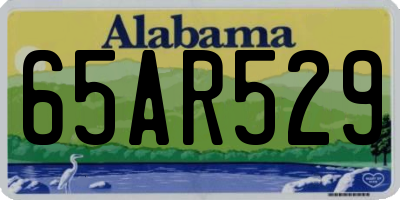 AL license plate 65AR529