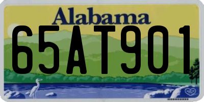 AL license plate 65AT901