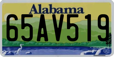AL license plate 65AV519