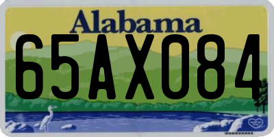 AL license plate 65AX084
