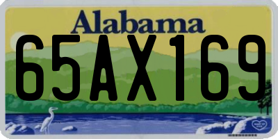AL license plate 65AX169