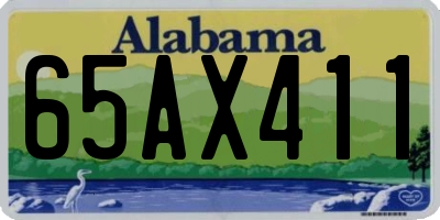 AL license plate 65AX411