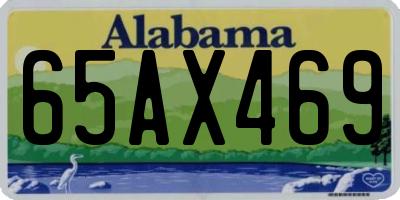 AL license plate 65AX469