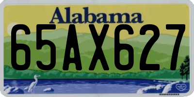 AL license plate 65AX627