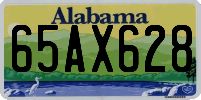 AL license plate 65AX628