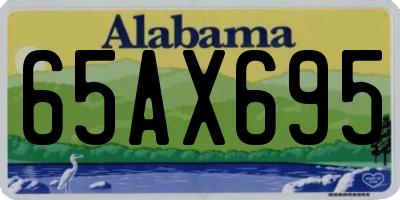 AL license plate 65AX695