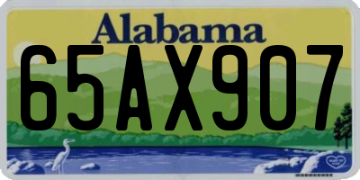 AL license plate 65AX907