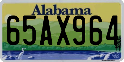 AL license plate 65AX964