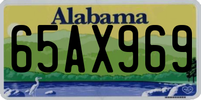AL license plate 65AX969