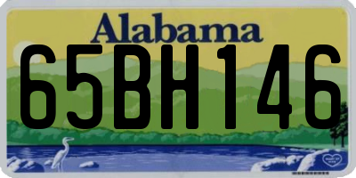 AL license plate 65BH146