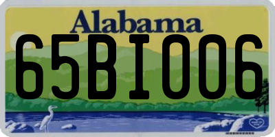 AL license plate 65BI006
