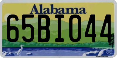 AL license plate 65BI044