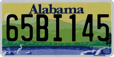 AL license plate 65BI145