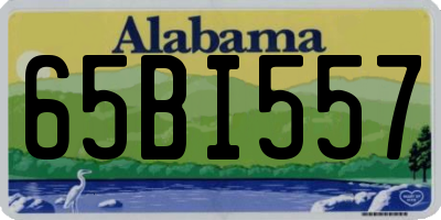 AL license plate 65BI557