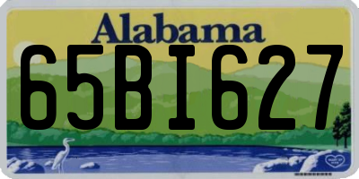 AL license plate 65BI627