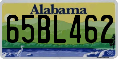 AL license plate 65BL462