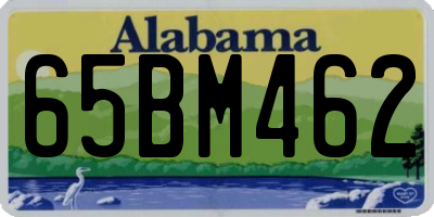 AL license plate 65BM462