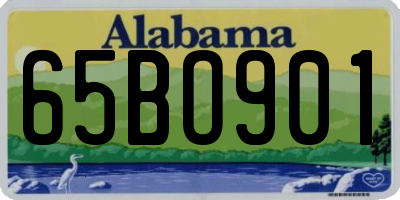 AL license plate 65BO901