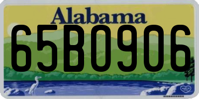 AL license plate 65BO906