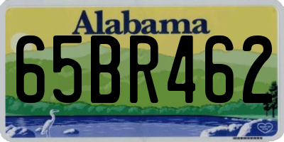 AL license plate 65BR462