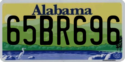 AL license plate 65BR696