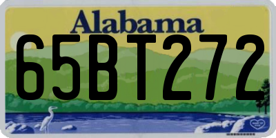 AL license plate 65BT272