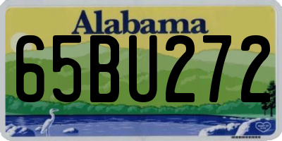 AL license plate 65BU272
