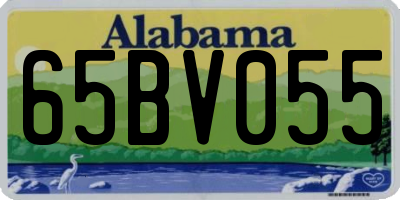 AL license plate 65BV055