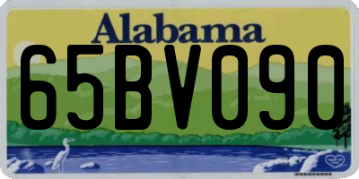 AL license plate 65BV090