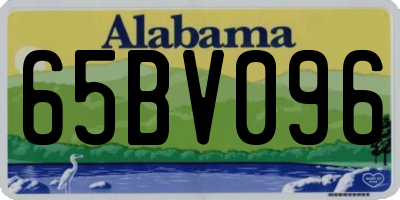 AL license plate 65BV096