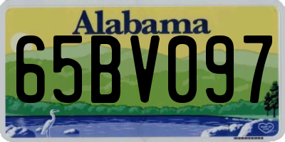 AL license plate 65BV097