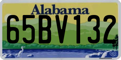 AL license plate 65BV132