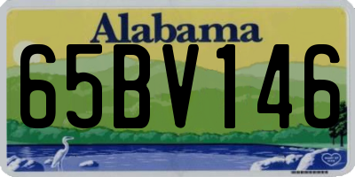 AL license plate 65BV146