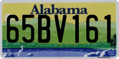 AL license plate 65BV161