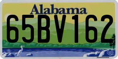 AL license plate 65BV162