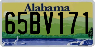 AL license plate 65BV171