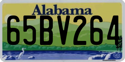 AL license plate 65BV264