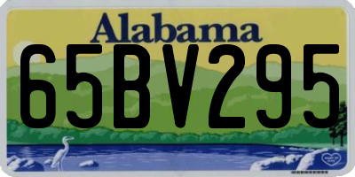 AL license plate 65BV295