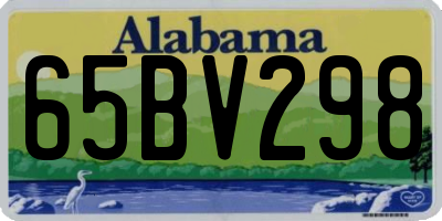 AL license plate 65BV298
