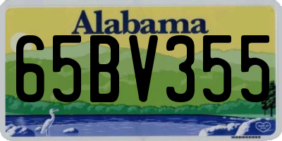 AL license plate 65BV355