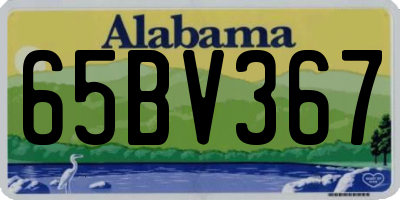 AL license plate 65BV367