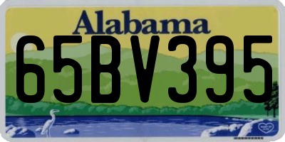 AL license plate 65BV395