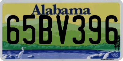 AL license plate 65BV396