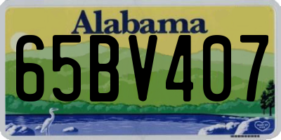 AL license plate 65BV407